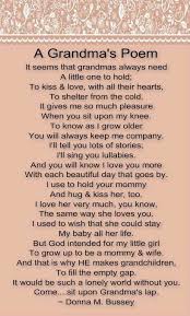 Grandma S Poem Grandma Poem Grandmother Quotes Granddaughter Quotes