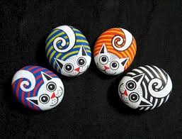 Tas Boyama Sanati Mimuu Com 2020 Pet Rocks Palet Sanati Boyali Kayalar