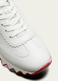 Christian Louboutin Loubishark Donna Red Sole Runner Sneakers - Bergdorf  Goodman