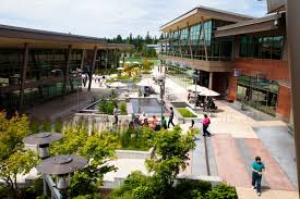 Microsoft way is located in redmond, washington. At The Commons Microsoft Hq Redmond Campus Hardscape Landscape Architecture Campus