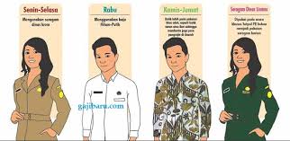 Seragam pns berdasarkan permendagri 68 tahun 2015. Inilah Pakaian Dinas Baru Bagi Pns Kemendagri Dan Pemda Gajibaru Com