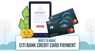 Credit card issuers may offer you different options for making your bill payments: Ways To Make Citibank Credit Card Bill Payment