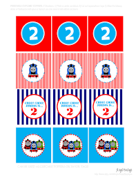 Free Thomas The Train Birthday Printables 