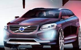2016 volvo xc60 design sketch volvo xc60 volvo car exterior