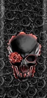 696 skull hd wallpapers and background images. Schadeltapete Fur Handy Schadel Rot Knochen Illustration Grafikdesign Kunst Erfundener Charakter 1993760 Wallpaperkiss
