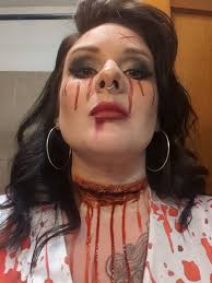 I was never one to buy a costume, but I love halloween so I just decided to  do a cool makeup every year or piece a costume together with things I  already