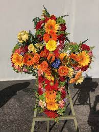 It S A Colorful Cross Small In Oxnard Ca Casa Blanca Flowers