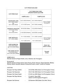Kalender senarai cuti umum 2018 malaysia dan cuti sekolah via www.mysumber.com. Takwim Persekolahan Dan Cuti Sekolah 2020 Cerita Huda By Huda Halid