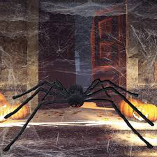 Shop hundreds of halloween decorations, including outdoor inflatables, party decorations, and diy decor. Buy Begleri Halloween Decorations Outdoor 10 Ft Giant Spider 118 Inch Largest Furry Spider With Vivid Eyes Yard Party Indoor Outdoor 7 5 Online In Turkey B07wclwjdp