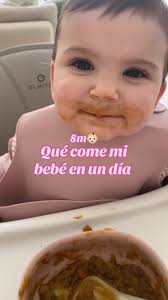 La alimentación de Ona: Comidas para bebés de 8 meses