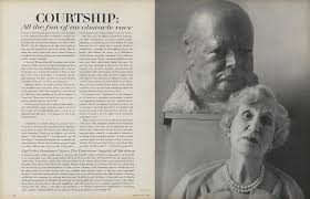 Helen violet bonham carter, baroness asquith of yarnbury, dbe, known until her marriage as violet asquith, was a british politician and diar. Courtship All The Fun Of An Obstacle Race Vogue August 1 1965