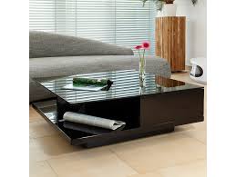 Der couchtisch ist nicht zu groß, er hat ein sehr gute für einen runden tisch. Couchtisch Clara Mit Schublade Schwarz 100x100 Cm Synoun Salesfever De