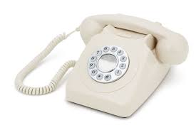 Carte Anniversaire Confettis Telephone Vintage Vintage Retro