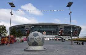 Football club shakhtar donetsk is a ukrainian professional football club from the city of donetsk. Ghost Of Football Past Stalks Abandoned Ukraine Arena