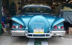 Image result for Fathom Blue 1958 Chevrolet