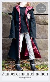 Harry potter verkleidung harry potter umhang faschingskostüme selber nähen diy nähen einfach basteln harry potter kostüm kinder harry potter mit diesen einfachen ideen lässt sich ein karneval umhang selber machen! Zauberermantel Nahen Kostenlose Nahanleitung Inkl Schnittmuster The Crafting Cafe