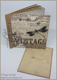 Mini Book Vintage Buch Selber Machen Fotoalbum Selber Machen Fotoalbum Basteln