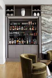 Custom Built In Wet Bar Home Bar Rooms Modern Home Bar Living Room Bar