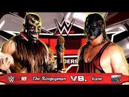 Wwe 2k16 kane v the boogeyman. Wwe2k18 Gameplay The Boogeyman Vs Kane Incl Mods Youtube