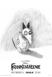 Frankenweenie Imax Poster Features Original Art By Tim Burton Tim Burton Art Tim Burton Drawings Tim Burton Sketches