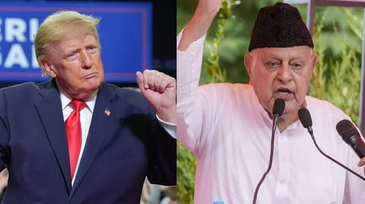 पता नहीं डोनाल्ड ट्रंप को कब अक्ल आएगी...', अमेरिकी राष्ट्रपति पर क्यों भड़क उठे फारूक अब्दुल्ला? - India TV Hindi