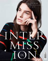 ophelie guillermand by paul wetherell for intermission IX spring/summer  2014