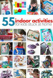 55 Indoor Activities For Kids At Home No Time For Flash Cards Indoor Activities For Kids Fun Indoor Activities Toddler Activities