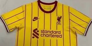 Are you excited to wear chelsea's 2021/22 home, away and third kit? Image Potential Liverpool Nike Yellow Away Kit Leaked