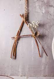 Maybe you would like to learn more about one of these? Twig Letter Rustic Wall Decor Idea Easy Peasy Creative Ideas