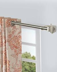 Satin Silver Curtains Accessories