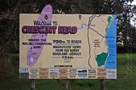 Offshore winds are from the west. Crescent Head Nsw