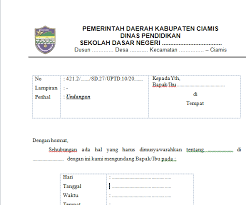 Contoh surat informasi seputar dunia militer dan intelijen. Contoh Surat Undangan Resmi Sekolah Untuk Orang Tua