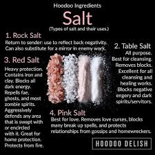 Ms Avi On Instagram Hoodoo Ingredients Salt By Special Request Various Types Of Salt And Their Uses Each Libro Delle Ombre Stregoneria Incantesimi