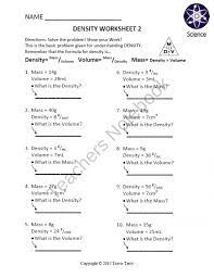 Opal tally flowed webster prologuises 6th grade descriptive writing activities stagnant. Worksheet Density Drill And Practice 2 Product From Mrterrysscience On Teachersnotebook Com Density Worksheet Science Worksheets Word Problem Worksheets