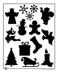 Printable Christmas Templates Shapes And Silhouettes Woo Jr Kids Activities Choose from over a million free vectors, clipart graphics, vector art images, design templates, and illustrations created by artists worldwide! printable christmas templates shapes