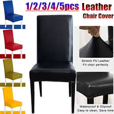 The seat shop makes oem style factory match replacement leather, vinyl seat covers and foam cushions for trucks and suvs. 1 2 3 4 5 Pcspu Leather Home Chair Seat Cover Waterproof And Oilproof Chair Cover Waterproof Dining Seat Chair Covers Hotel Banquet Wedding Seat Covers Chair Protector Wish