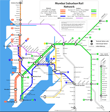 Mumbai Local Train Map