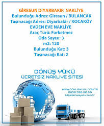 Giresun Nakliye Ilanlari Yuk Ilanlari Giresun Nakliyeciler Nakliye Firmalari 2020 Istanbul Ankara App