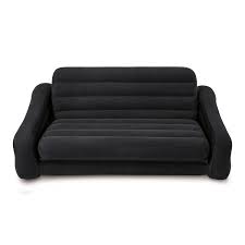 Intex inflatable corner sectional sofa with cupholders. Intex Queen Inflatable Pull Out Sofa Bed Walmart Com Walmart Com