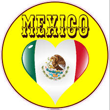 Coat of arms of mexico. Mexico Flag Heart Sticker U S Custom Stickers