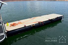 My dad has a slip at the local marina for his boat that opens into the slough and delta where i ride, so i decided to build. Diy Portable Floating Dock Simplified Building