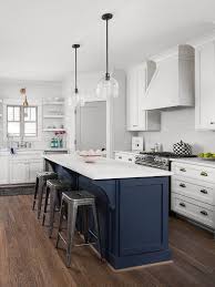 Craftsman New Construction Design Kitchen Cabinet Remodel Small Kitchen Countertops Blue Kitchen Cabinets