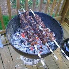 The best cuts of meat to use for shish kebab are boneless lamb shoulder, lamb sirloin (shown above), or lamb leg. Armenian Shish Kabob Recipe Shish Kabobs Lamb Recipes Kabob Recipes