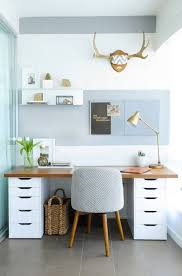 Unite The Hilver Tabletop With The Alex Drawers For An Inspirational Work Desk And Tons Of Storage Sp Ikea Storage Cabinets Home Office Decor Home Office Space