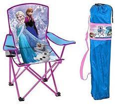 frozen kids folding chair cupholder beach park camping playroom anna elsa olaf kids folding chair frozen kids folding chair