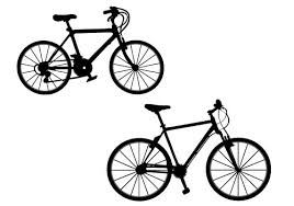 Today Its Bicycle Silhouette Our Free Vector Gift To You Two Stunning Bicycles For You To Create Amazing Sports Silhouette Vector Cartoon Silhouette Bicycle