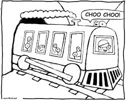 Keep your kids busy doing something fun and creative by printing out free coloring pages. Choo Choo Train Coloring Book Page Monsters By Kristen