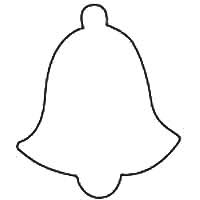 bell template 8 printable bell outlines