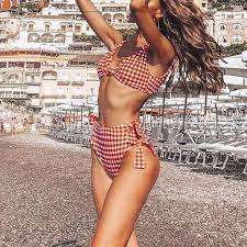 Swimwear For Women One Piece Swimsuit Canada Smocked Swimsuit Cute Tan Lacecloth Swimwear For Women One Piece Swims Triangle Bikini Swimwear Swimwear Bikinis