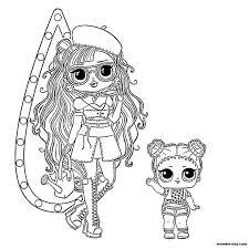 Below you can download or print coloring pages lol omg in a convenient a4 format. View Omg Doll Coloring Pages Pics Tunnel To Viaduct Run